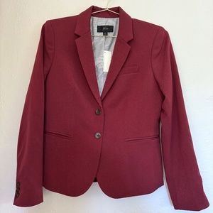 NWT J. Crew Women’s Original Schoolboy Cabernet Blazer - Small